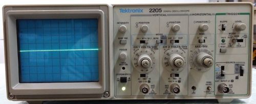 Tektronix 2205 20MHz Oscilloscope 2 CHAN.