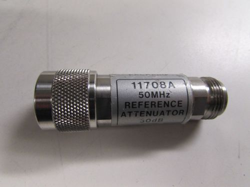 Agilent/Keysight 11708A 30dB Attenuator Pad (at 50 MHz)