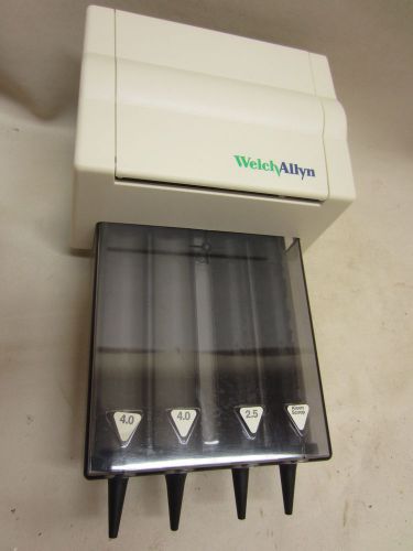 Welch Allyn Otoscope Specula Dispenser Medical Lab Wall Mount Used