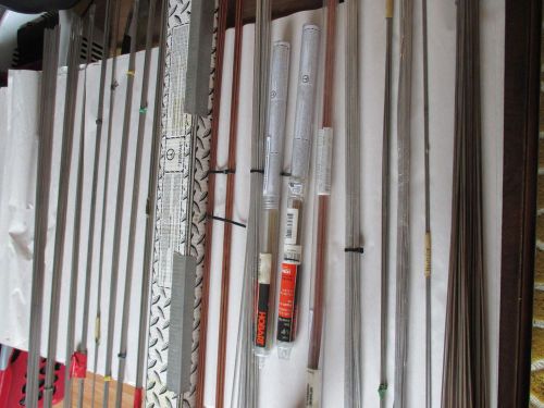 Lot welding rods tig machinist toolmakers tools see description id.34 for sale