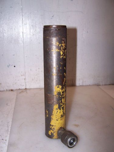 Enerpac 10 ton single acting hydraulic cylinder rc108  203mm stroke for sale
