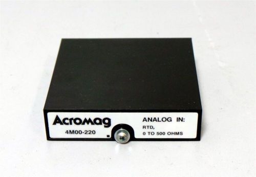 Acromag 4M00-220 Analog In Terminal Block 4MOO Series New