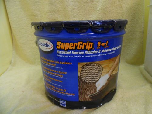 Bostik SuperGrip 5-in-1 Hardwood Flooring Adhesive Moisture Vapor Control 3.5 Ga