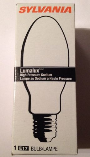 (1) HIGH PRESSURE SODIUM  LU150/55/MED 150 WATT SYLVANIA E-17 MEDIUM BASE LAMP