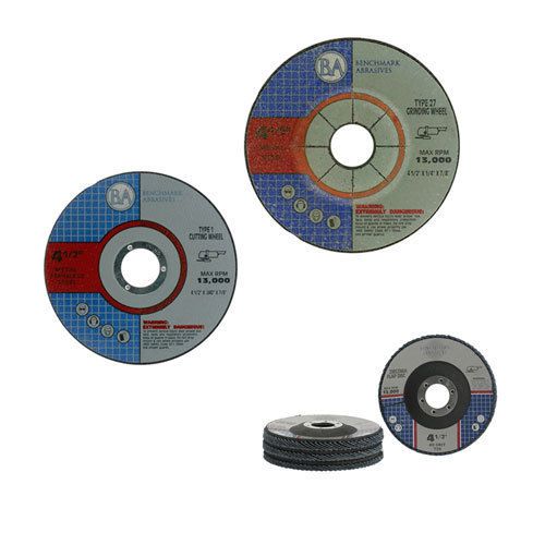 4.5&#034; Thin Cutoff Wheel 4.5&#034; Grinding Wheel 4.5&#034; T29 Flap Disc Bundle 4