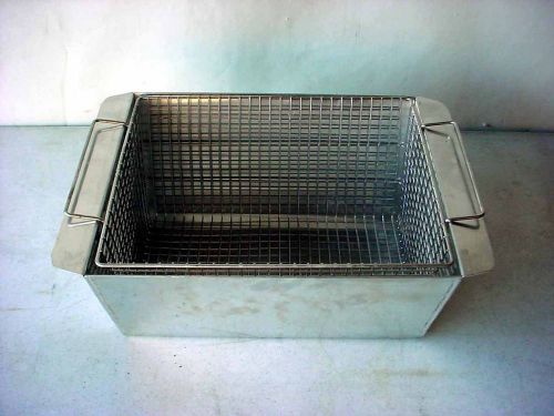 Commercial 12&#034; fryer basket + drain tray for sale
