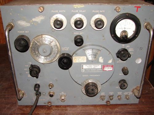 HP 616A High Frequency Signal Generator Industral Vintage Vacuum Tube TESTED! :)