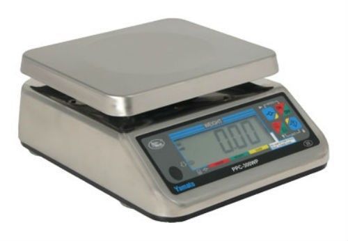 22 lb x 0.01 lb yamato ppc-300wp-22 ntep washdown ip 68 kitchen food scale new for sale