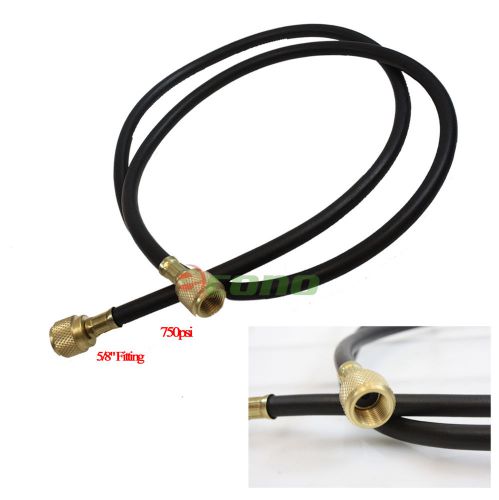 Ac refrigerant charging hoses r410a r134a  60&#034; 5ft hvac 5/8&#034; sae 750psi hose for sale