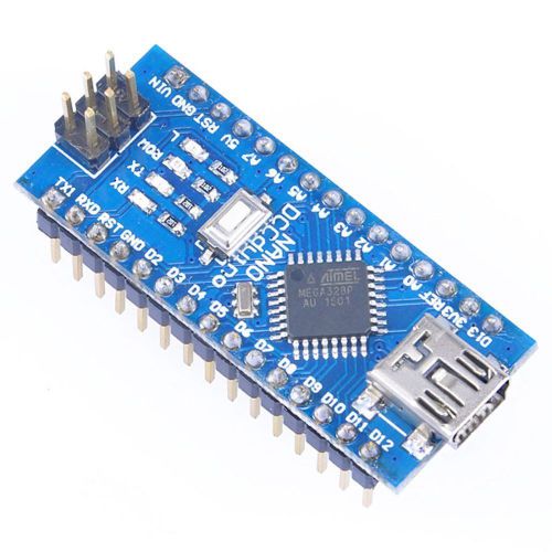 1PCS MINI USB Nano V3.0 ATmega328P CH340G 5V 16M Micro-controller board Arduino