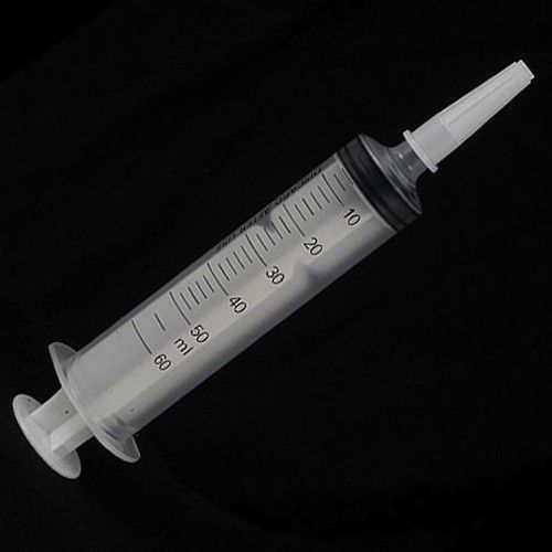 5-pack 60cc 2oz catheter tip easy glide syringes 60ml new syringe only no needle for sale
