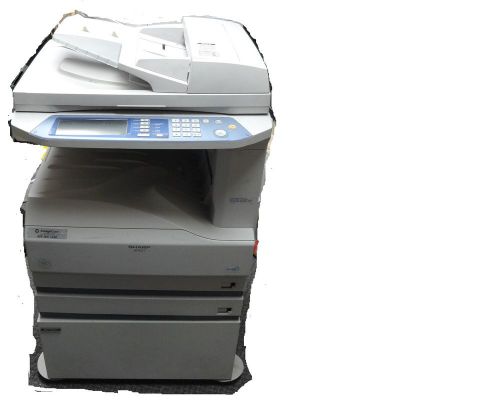 TWO Sharp AR-M277 Office Laser Printer and Copier