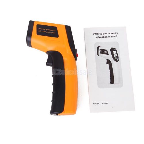 Gm320 non-contact one-handed ir infrared digital thermometer -50 to 330 °c for sale