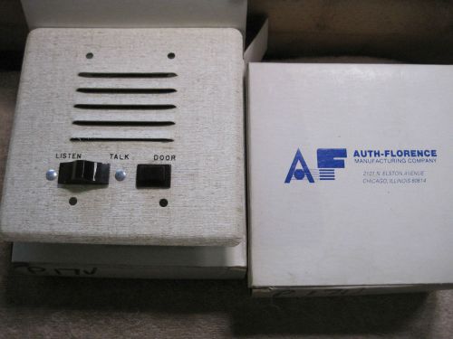 AUTH-FLORENCE P.17V 5 WIRE INTERCOM EXIT/ENTRY DOOR RELEASE STATION