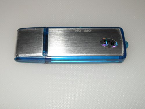 SPY DICTAPHONE 8GB USB Memory Stick Digital Voice Recorder  UK  SELLER FAST SHIP