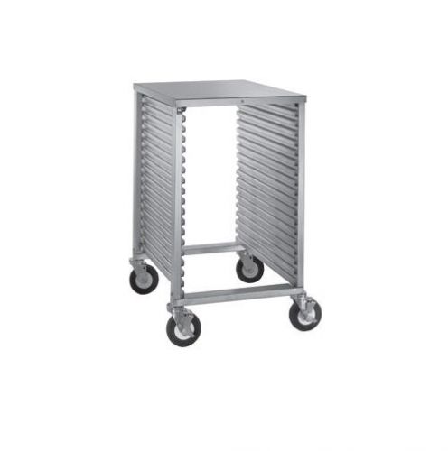 Crescor 280-1818A Aluminum Mobile Pan Rack with Stainless Steel Work Top