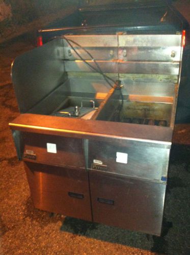 PITCO GAS DOUBLE FRYER - SEND ANY ANY OFFER!