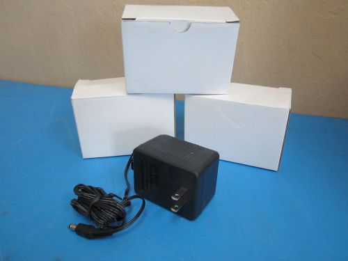 Lot of 3 ac adapter ad-151a 120vac 60hz 20w input: 15vdc 1a for sale