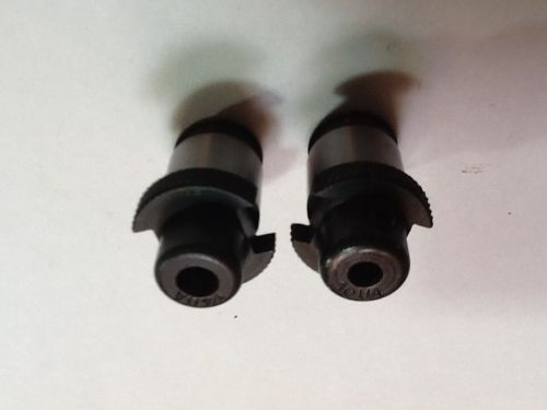 Lot of 2 sj tang drive tap adapters - quick change size 1 for sale