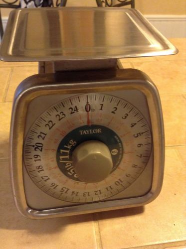 Taylor Dial Portion Control 25 lb commercial scale TS25KL