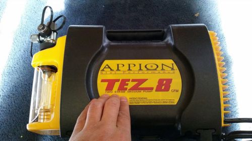 Appion TEZ8 Two Stage Vacuum Pump 8 CFM Brand New