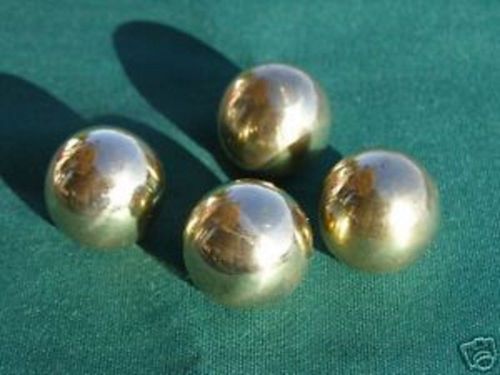 4 solid brass 3/4 in turned brass ball electrodes spark gap tesla-
							
							show original title for sale