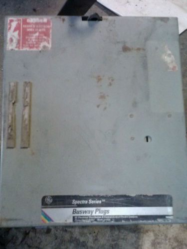 General electric spectra series busway plug, sb362r, style 1, 60a, 600v, ph3, 3w for sale