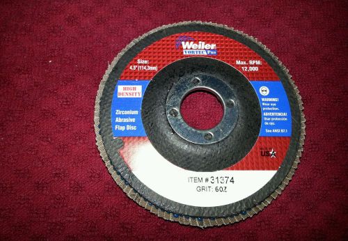Weiler vortec pro abrasive flap disc