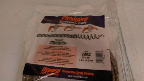 Flexicore 3/8&#034; X 25&#039; drain cable