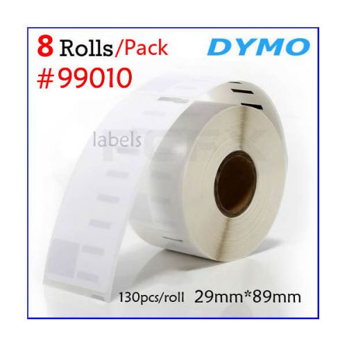 Free shipping 8x #99010 compatible dymo labelwriter lw400 lw450 turbo el60 lw330-
							
							show original title for sale