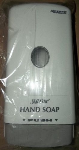Soft care hand soap dispenser johnson wax professional commercial elite 1000 new for sale
