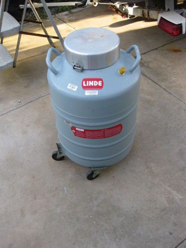 Linde Super 30A cryogenic liquid nitrogen tank