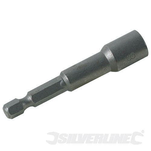 6mm 1/4&#034; Magnetic Tech Tec Tek Screw Nut Driver 1/4&#034; Hex 65mm Long High Quality