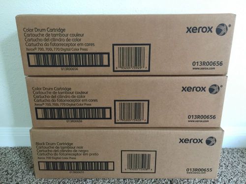 NIB Xerox Color And Black Drums For Xerox 700 Series Machines