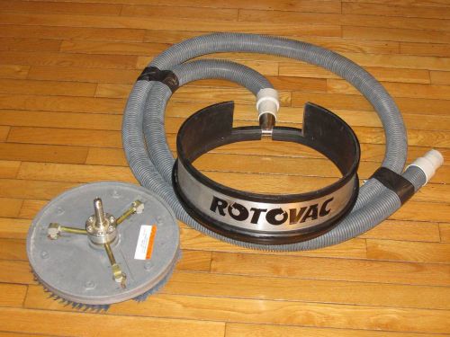 Rotovac 360i tile and grout cleaning head assemby for sale