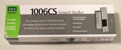New!! hes 1006 electric strike w faceplate option 1006cs-12/24d-630 smart strike for sale