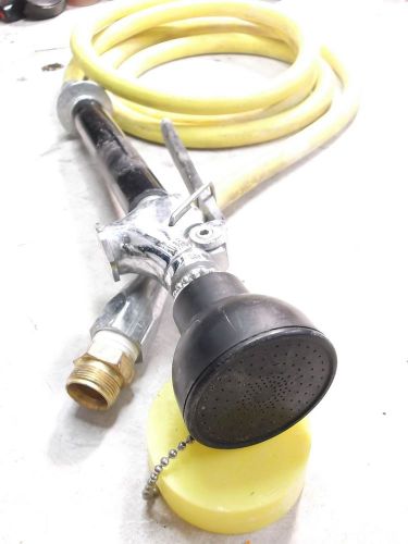 Fisher Commercial Laboratory Sink Rinse Valve Sprayer Nozzle &amp; Hose &amp; Fitting