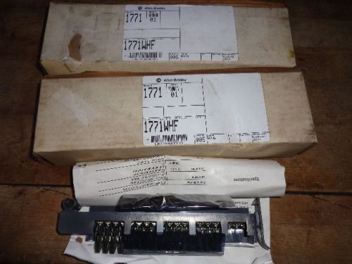 (3) NEW ALLEN-BRADLEY 1771-WHF FUSIBLE WIRING ARMS
