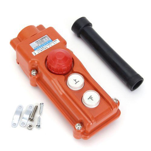 Rainproof Pushbutton Up-down Switch w/ Emergency Stop COB-61H W8