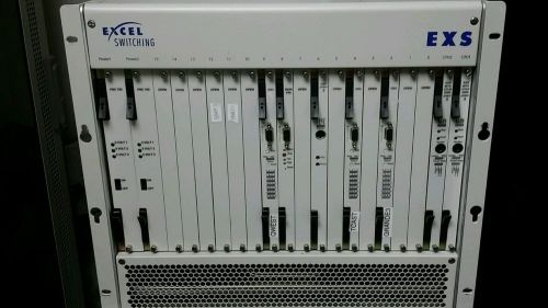 LUCENT EXCEL EXS-2000 (LNX) PROGRAMMABLE SWITCH 84 T1 (3 x DS3 Card) Redundant