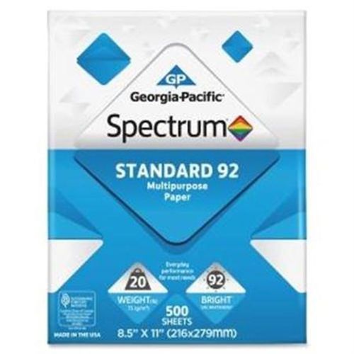 GP Spectrum® Standard Multipurpose Paper, 8.5 x 11 Inches, 1 box (1500 Sheets)