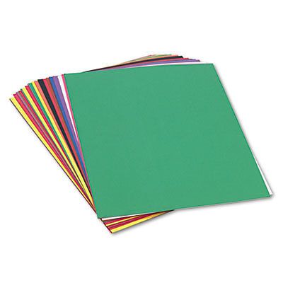Construction Paper, 58 lbs., 24 x 36, Assorted, 50 Sheets/Pack 6523