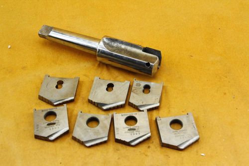 SPADE DRILL HOLDER D SERIES No. 4 MORSE TAPER 4MT  WITH 7 BLADES
