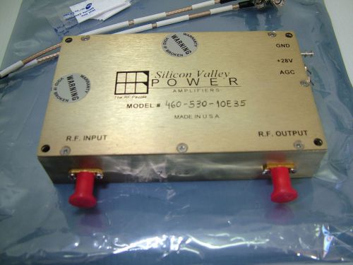 RF Amplifier 380 - 530MHz 40dB 37dBm (SW) 460-530-10E35 + AGC