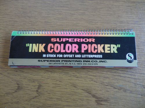 Superior Ink Color Picker for Offset Printing Inks