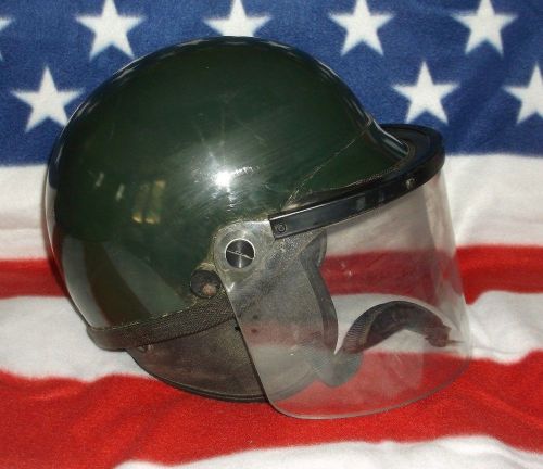 Sheriff&#039;s Department Riot Helmet w/ Face Shield Sz Medium - Law Enforcement !!