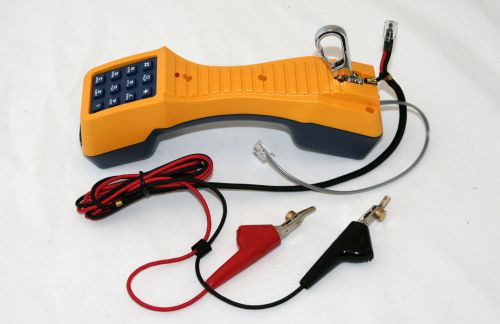 Fluke networks ts19 19800hd9 telephone test set handheld tester tool butt set for sale