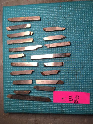 Machinist Tool Lathe Mill Machinist Lot Lathe Cutting Tool Bits Tool Post Asdf.