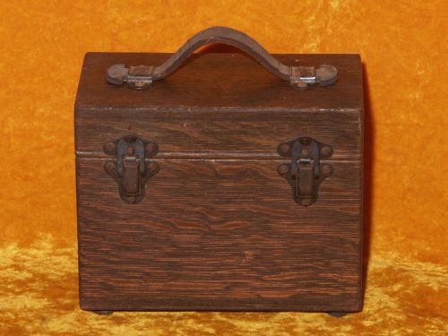 Vintage Original Wooden Case Weston 799 Insulation Tester