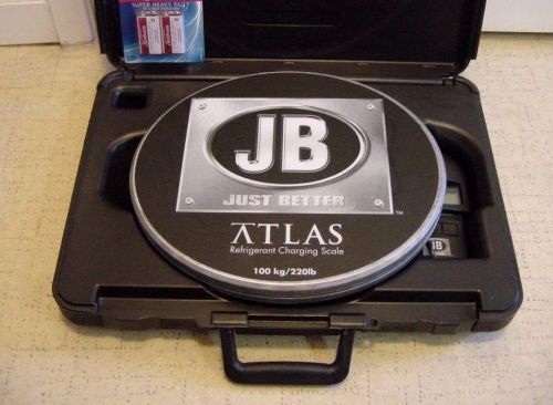 JB ATLAS DS-20000 Refrigerant Charging Scale 220lb /100kg Max